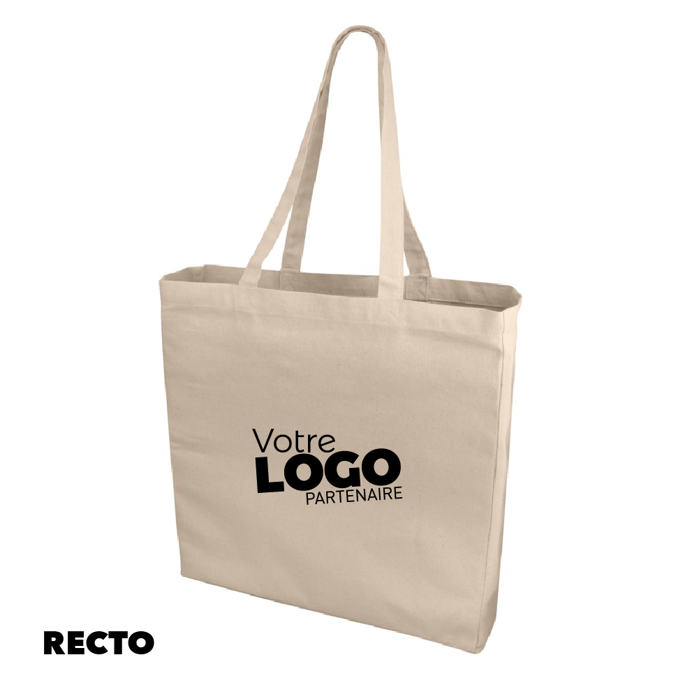 TOTE BAG COTON 220G/M² - BEIGE